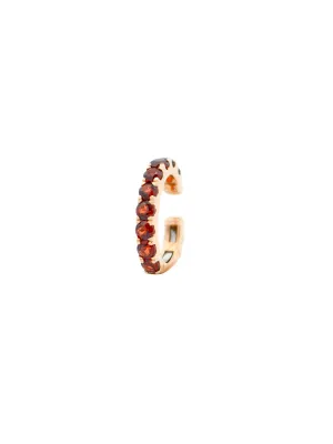 0.76ct Garnet 18K Gold Ear cuff