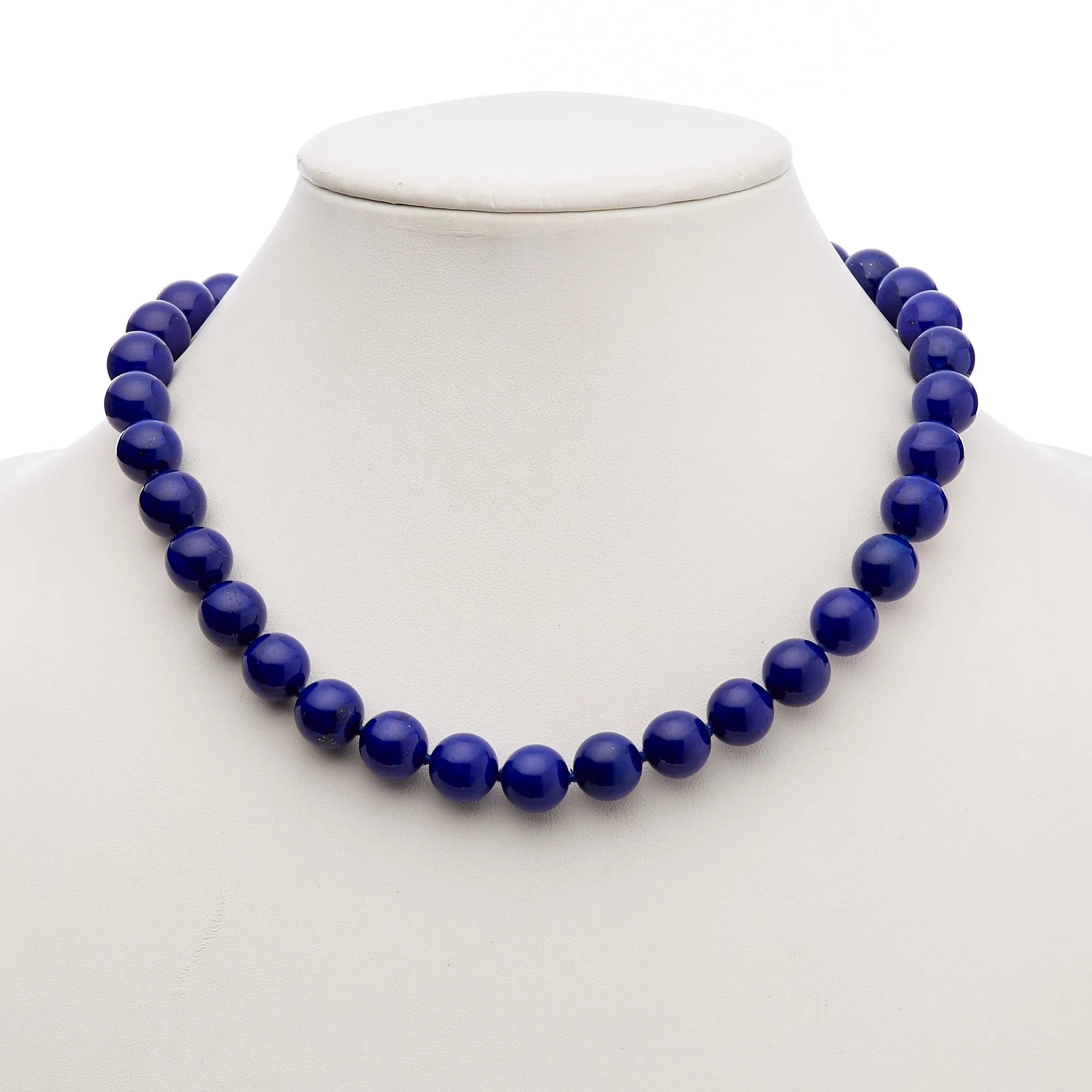12mm Lapis Necklace