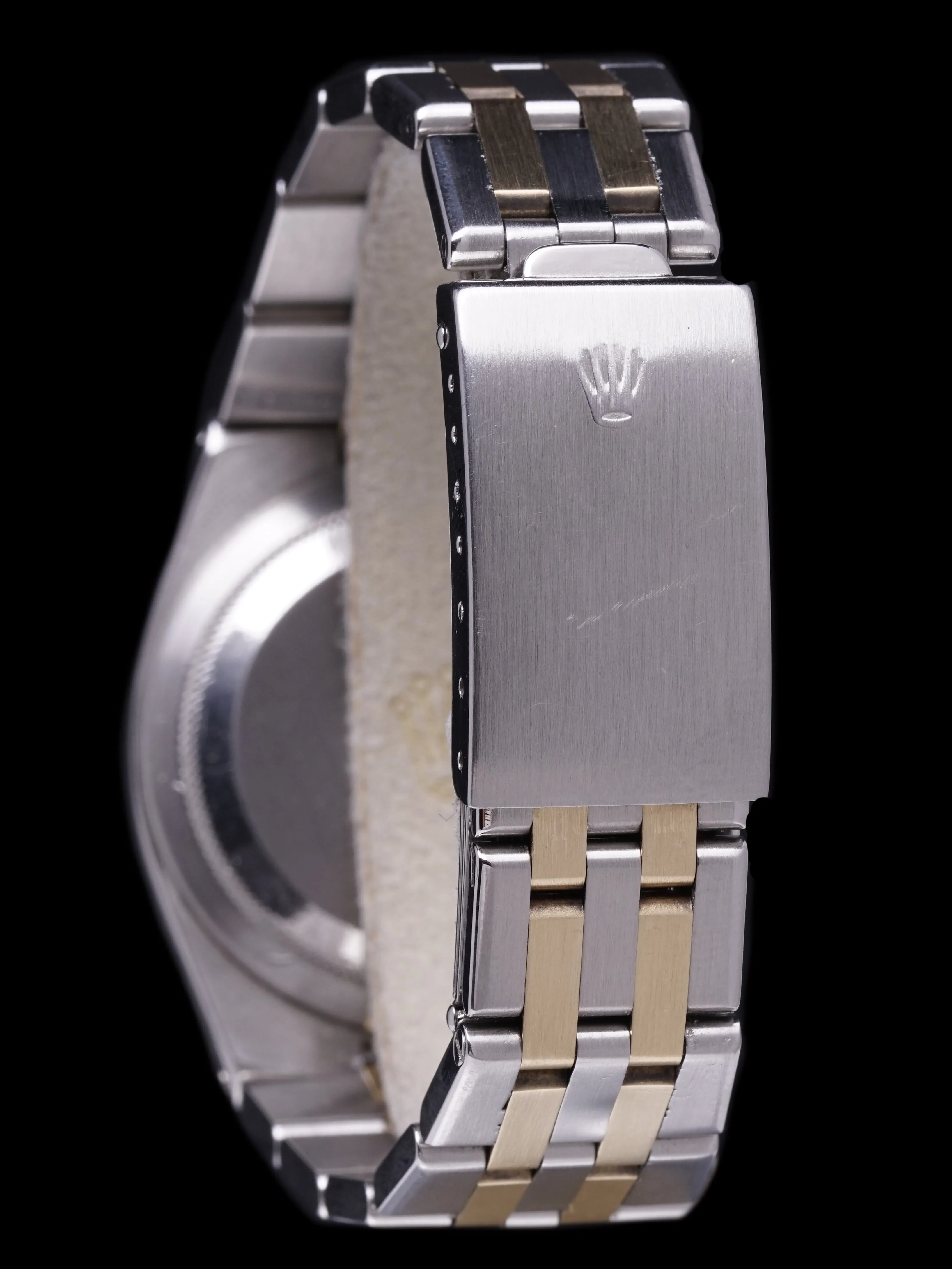 1980 Rolex Two-Tone Oysterquartz Datejust (Ref. 17013) "Purple Dial" With Box, Papers, and RSC Papers