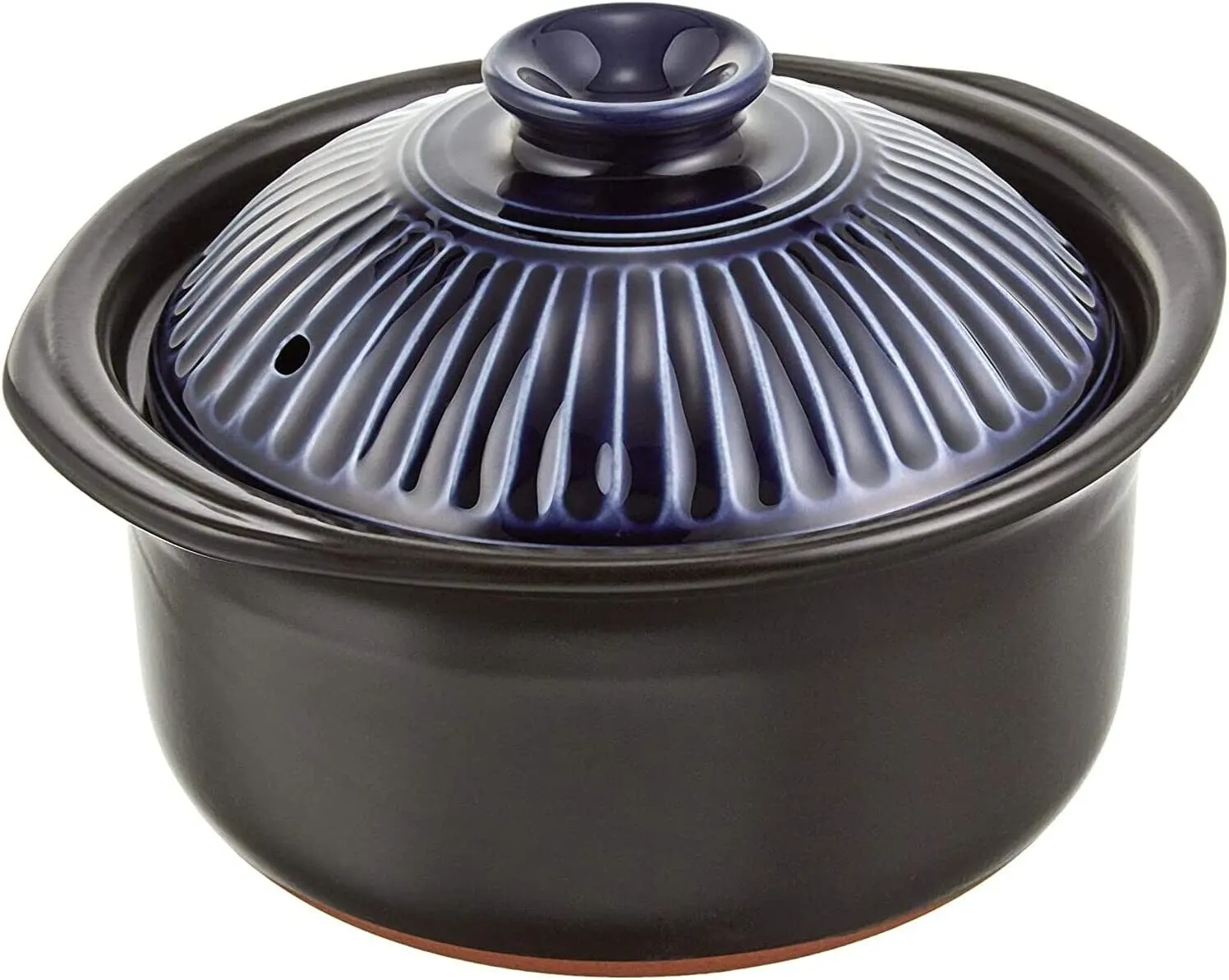 3 go Banko-yaki Rice Cooker Earthen Pot 3 go Japan New