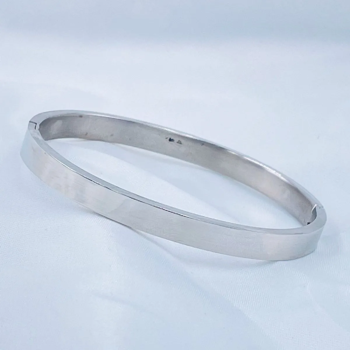 6Mm 316L Surgical Stainless Steel Silver Bracelet Bangle Kada For Men