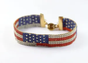 American Flag Bracelet