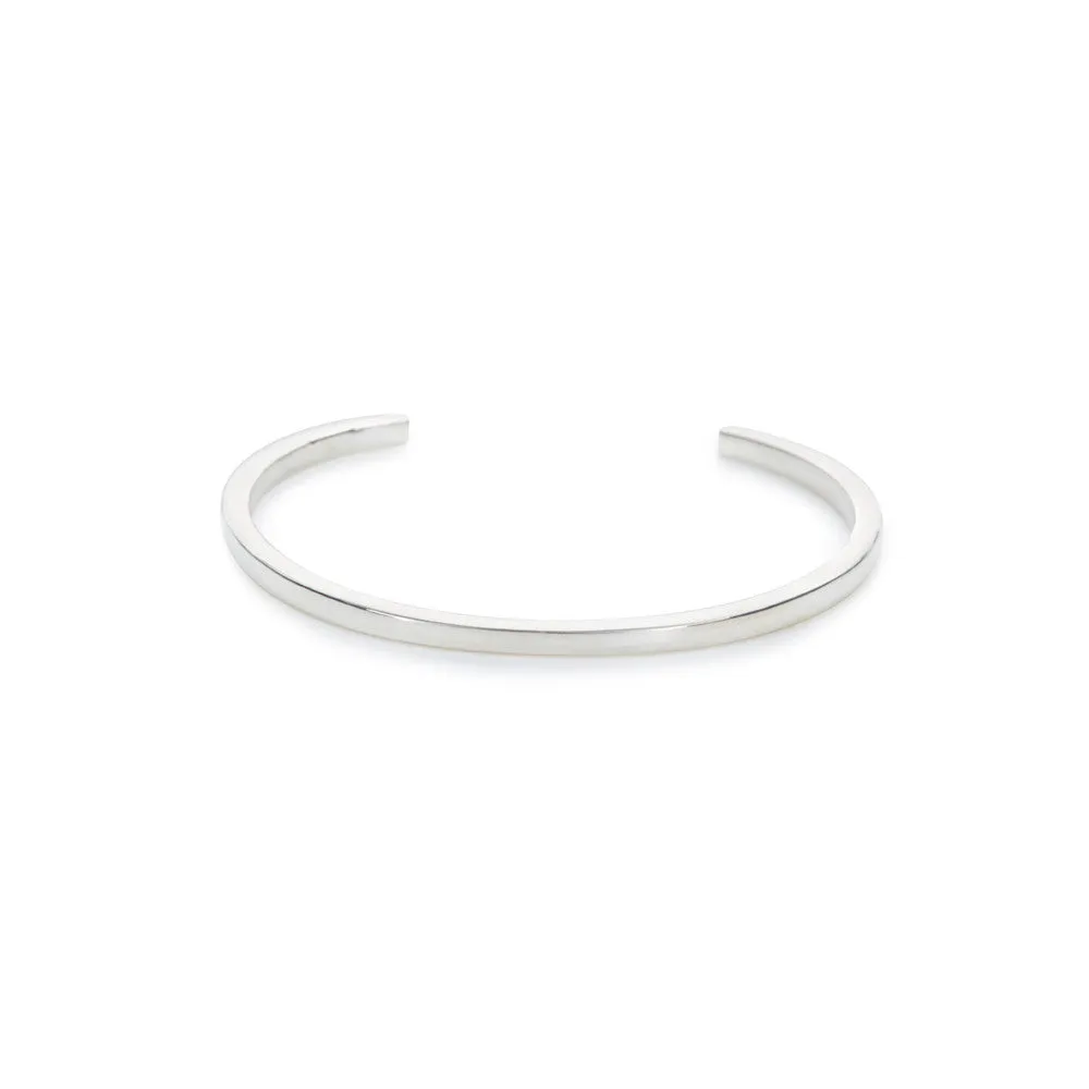 Baguette bracelet (gold or silver)