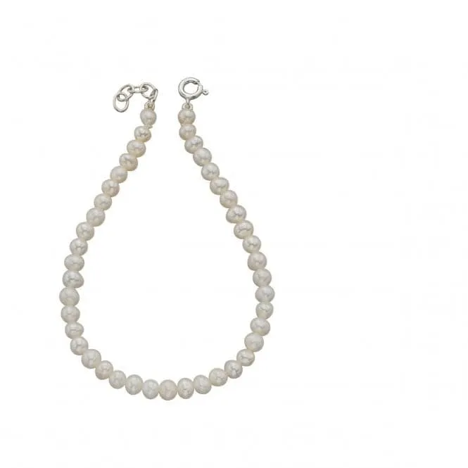 Beginnings Sterling Silver Pearl Bracelet B4681W
