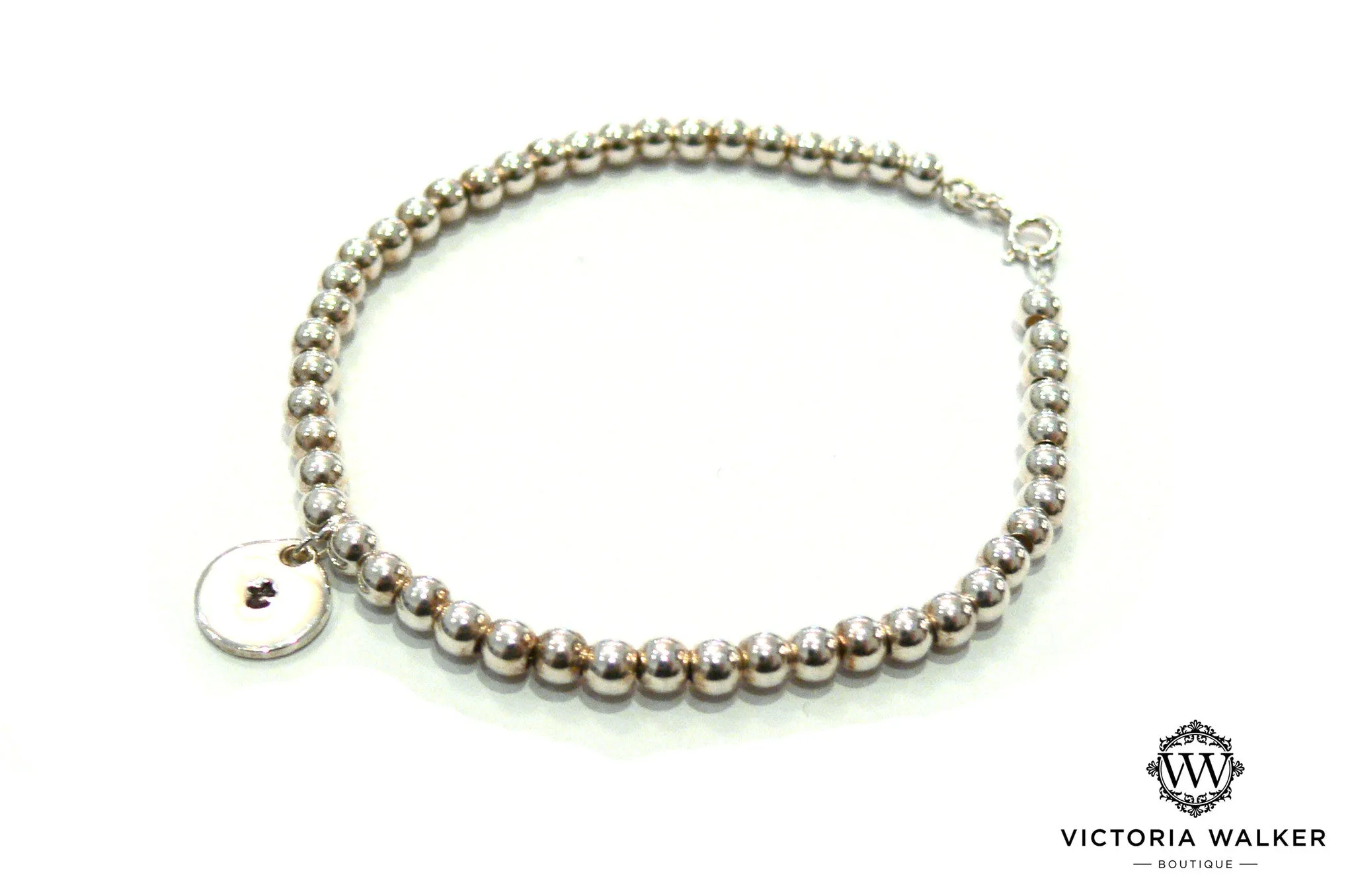Bespoke Silver Tag Bracelet