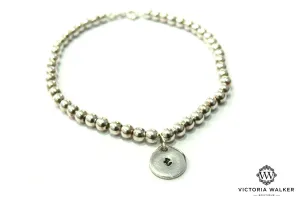 Bespoke Silver Tag Bracelet