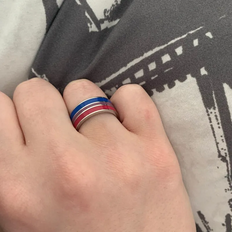 Bisexual Pride Ring