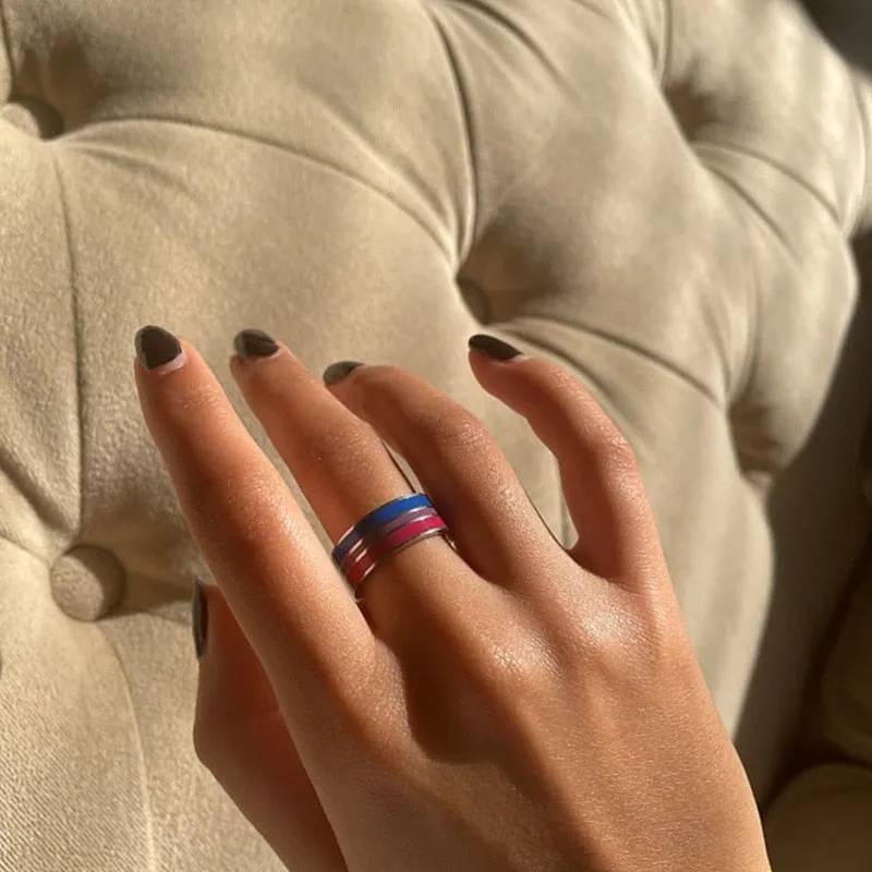 Bisexual Pride Ring