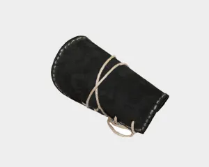 Black Suede Wrap Cuff - The Monaco