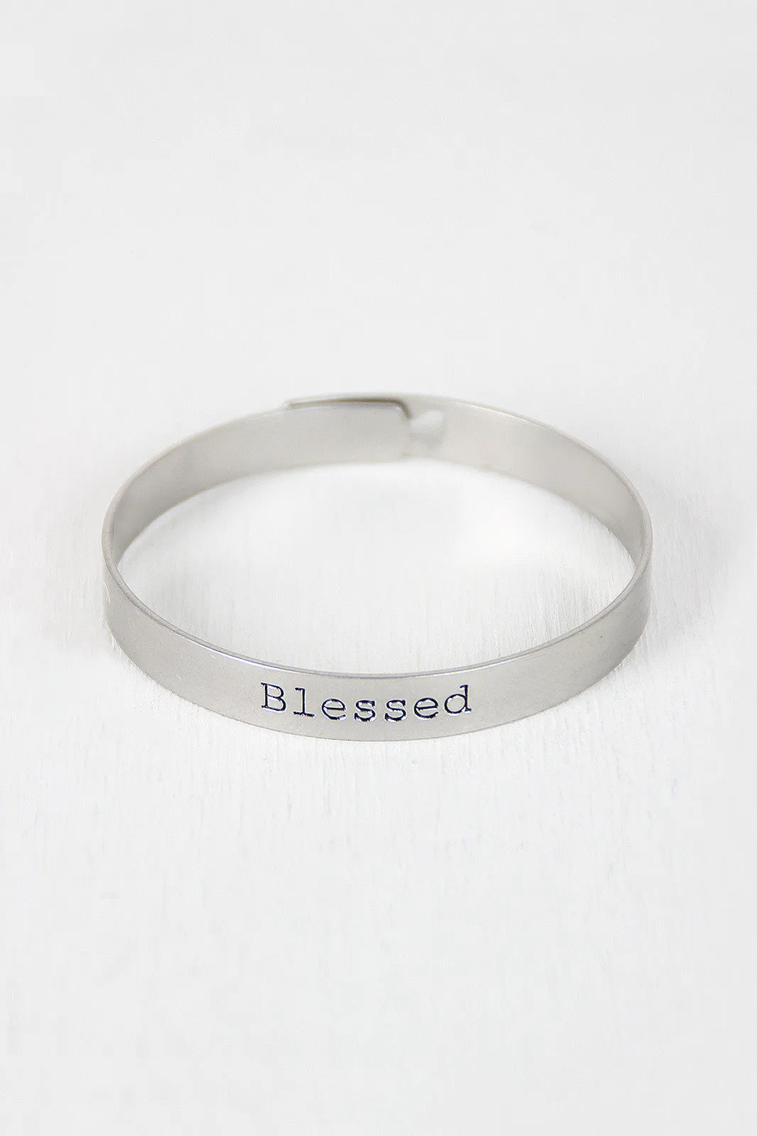 Blessed Locking Cuff Bracelet