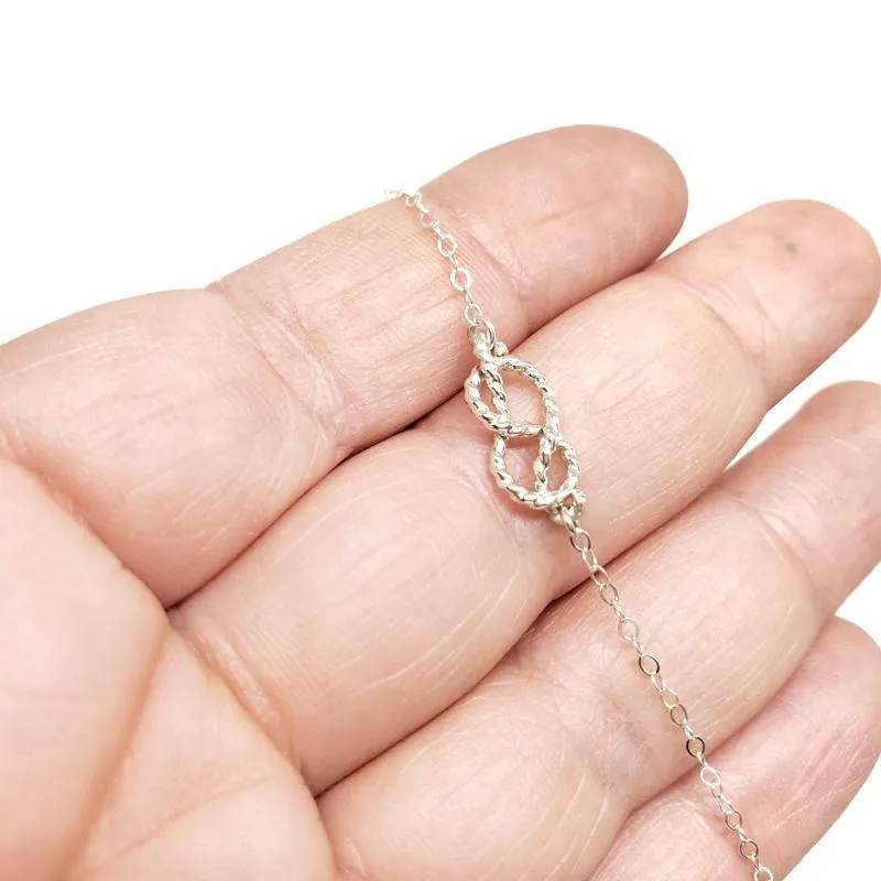 Bracelet - Sailor's Knot Sterling Silver by Foamy Wader