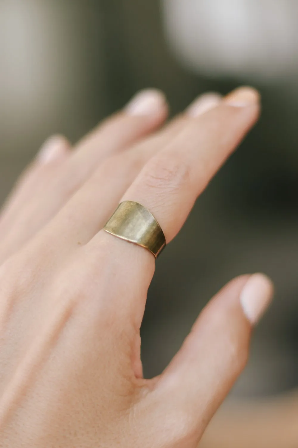 Bronze plain ring, adjustable ring, wrapped ring, minimalist jewelry, stacking ring, girl, birthday gift for her, girlfriend present, band