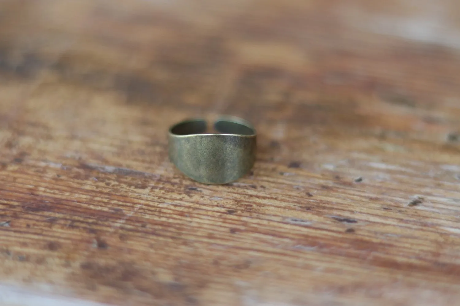 Bronze plain ring, adjustable ring, wrapped ring, minimalist jewelry, stacking ring, girl, birthday gift for her, girlfriend present, band