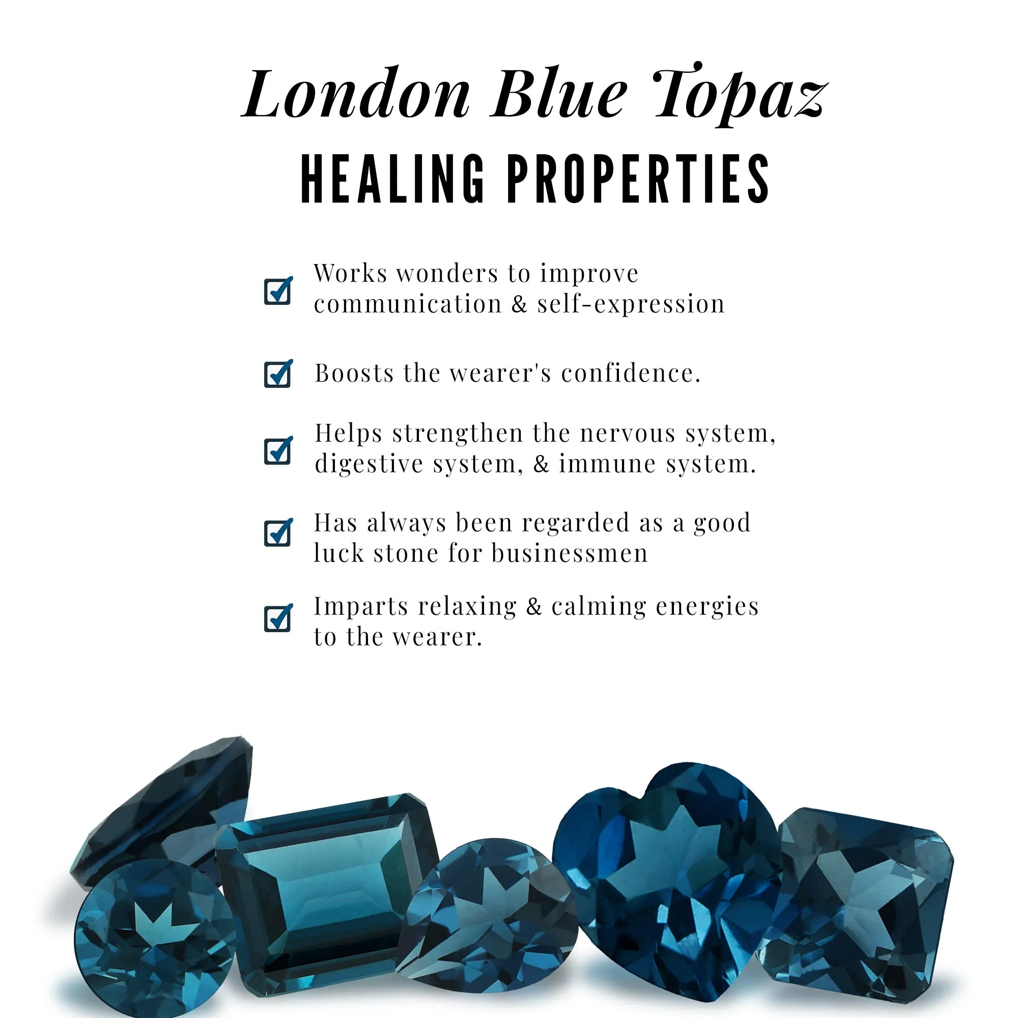 Certified London Blue Topaz and Diamond Ring Set