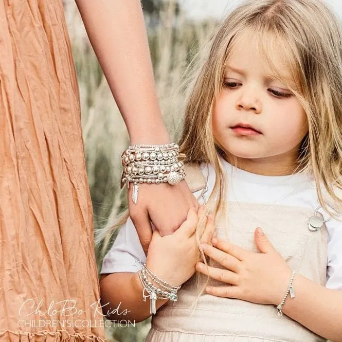 Children's Pearl Love And Protection Bracelet Set CSBRP337