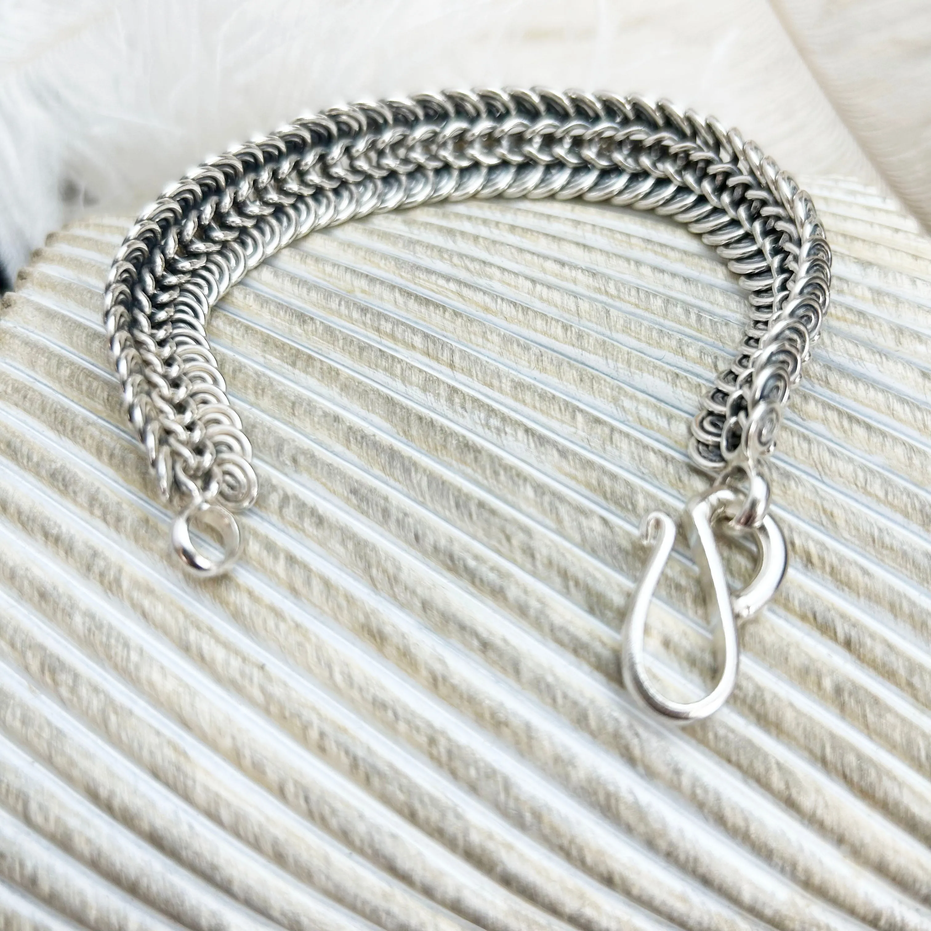 Chunky Vintage Bracelet | Sterling Silver