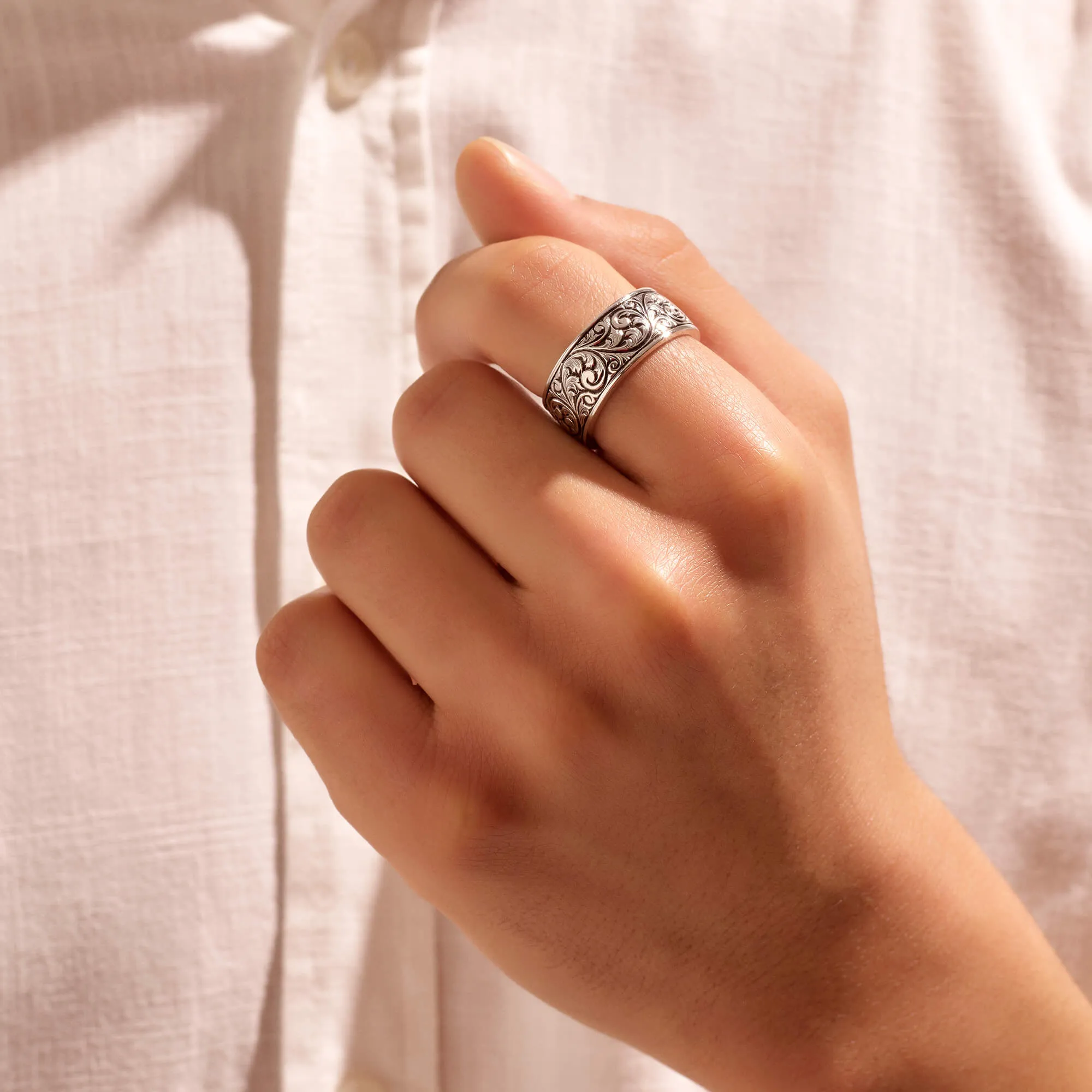 Classic Band Ring - Solid Silver