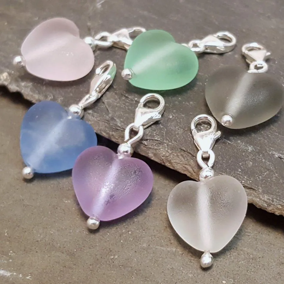 Cora Heart Clip on Charms - Harmony Collection