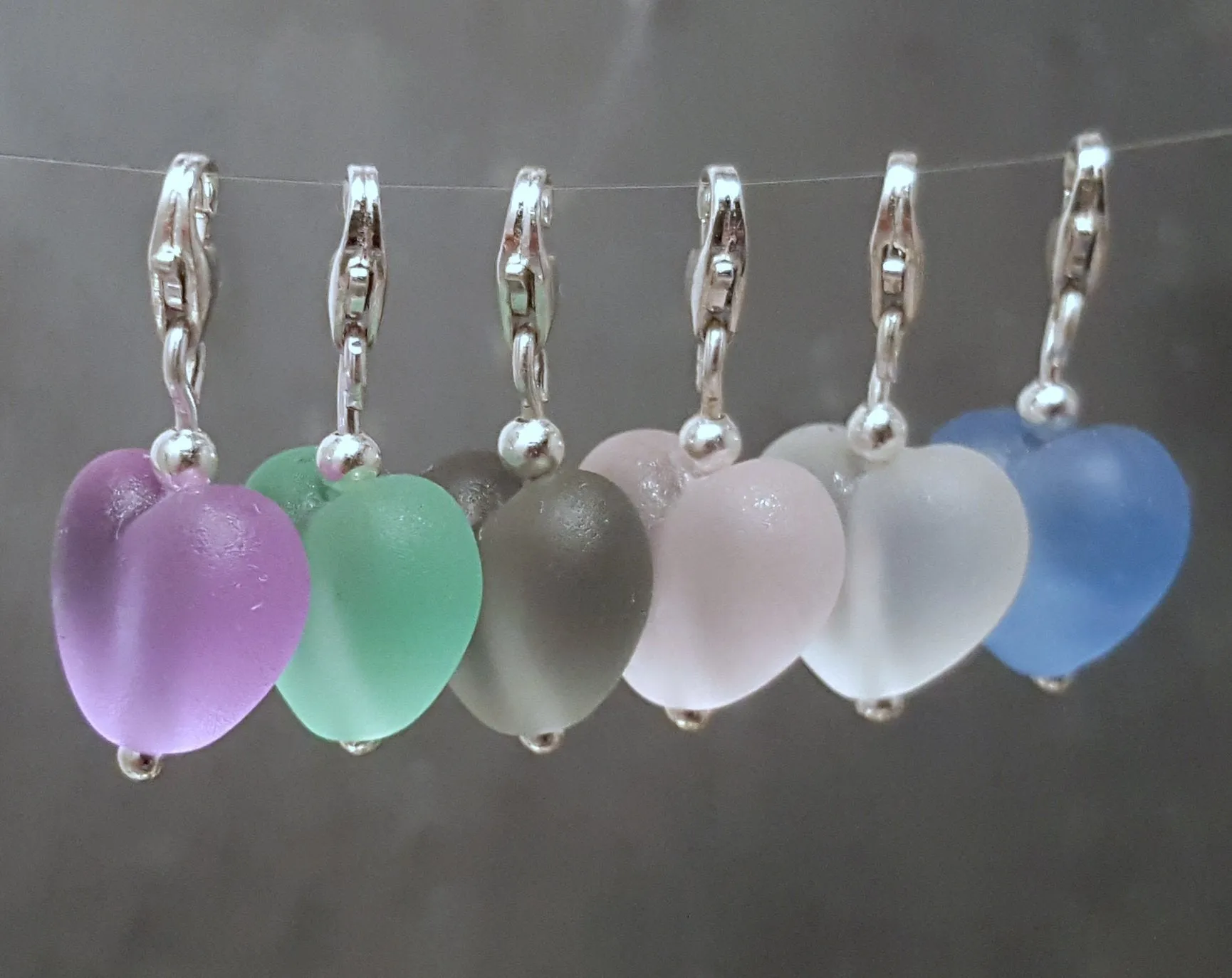 Cora Heart Clip on Charms - Harmony Collection