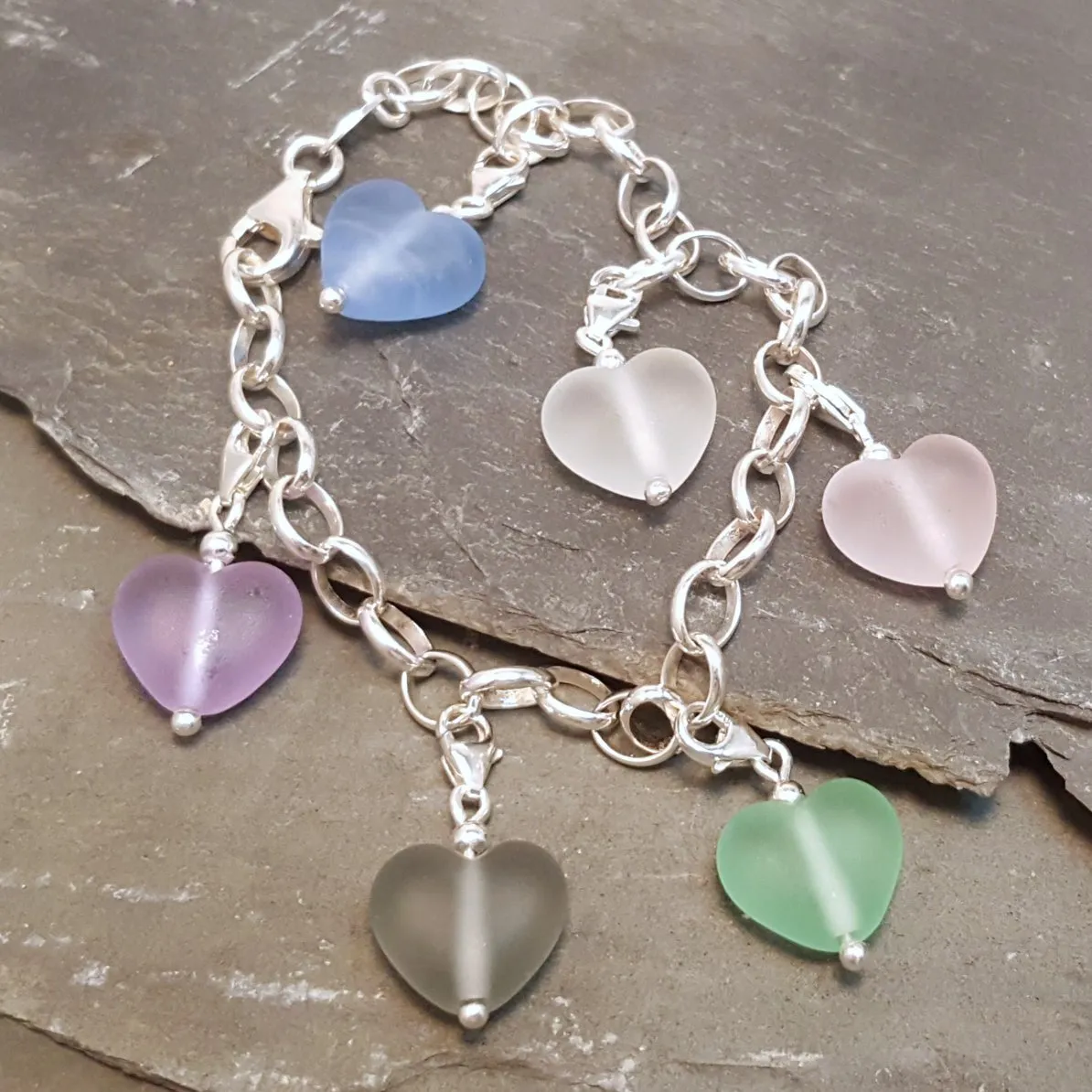 Cora Heart Clip on Charms - Harmony Collection
