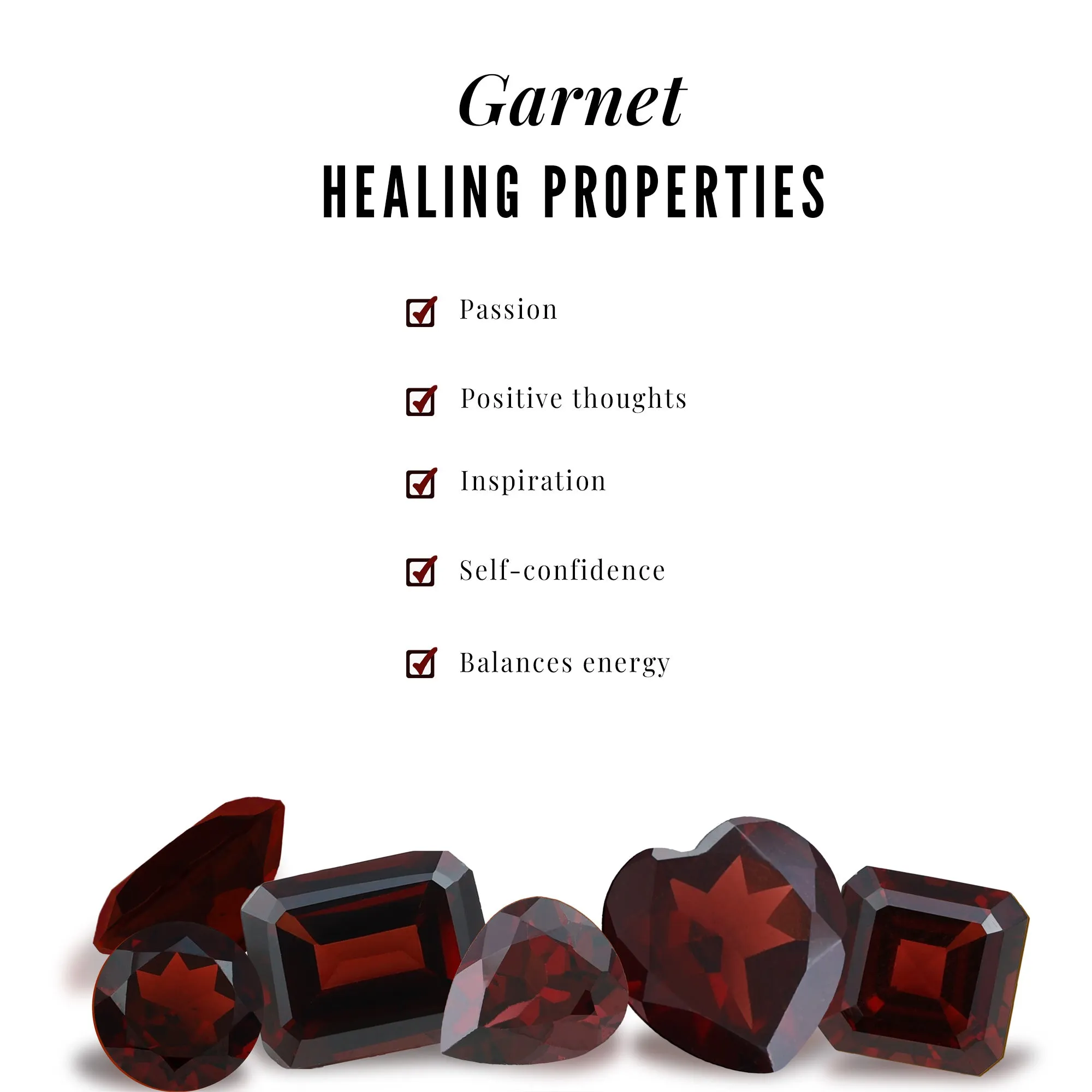 Designer Garnet and Diamond Eternity Ring