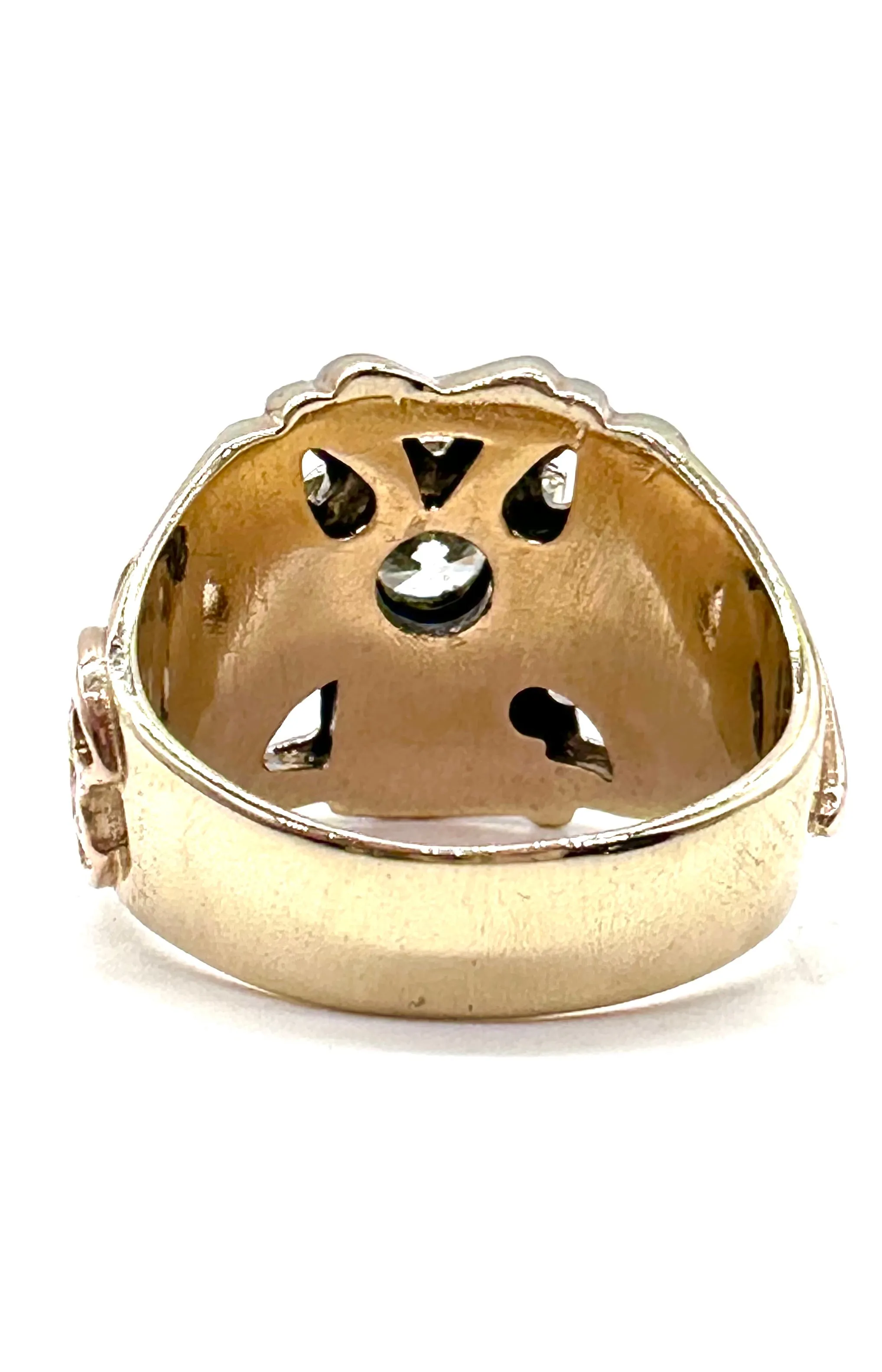Diamond Thirty- Second Degree Masonic Ring