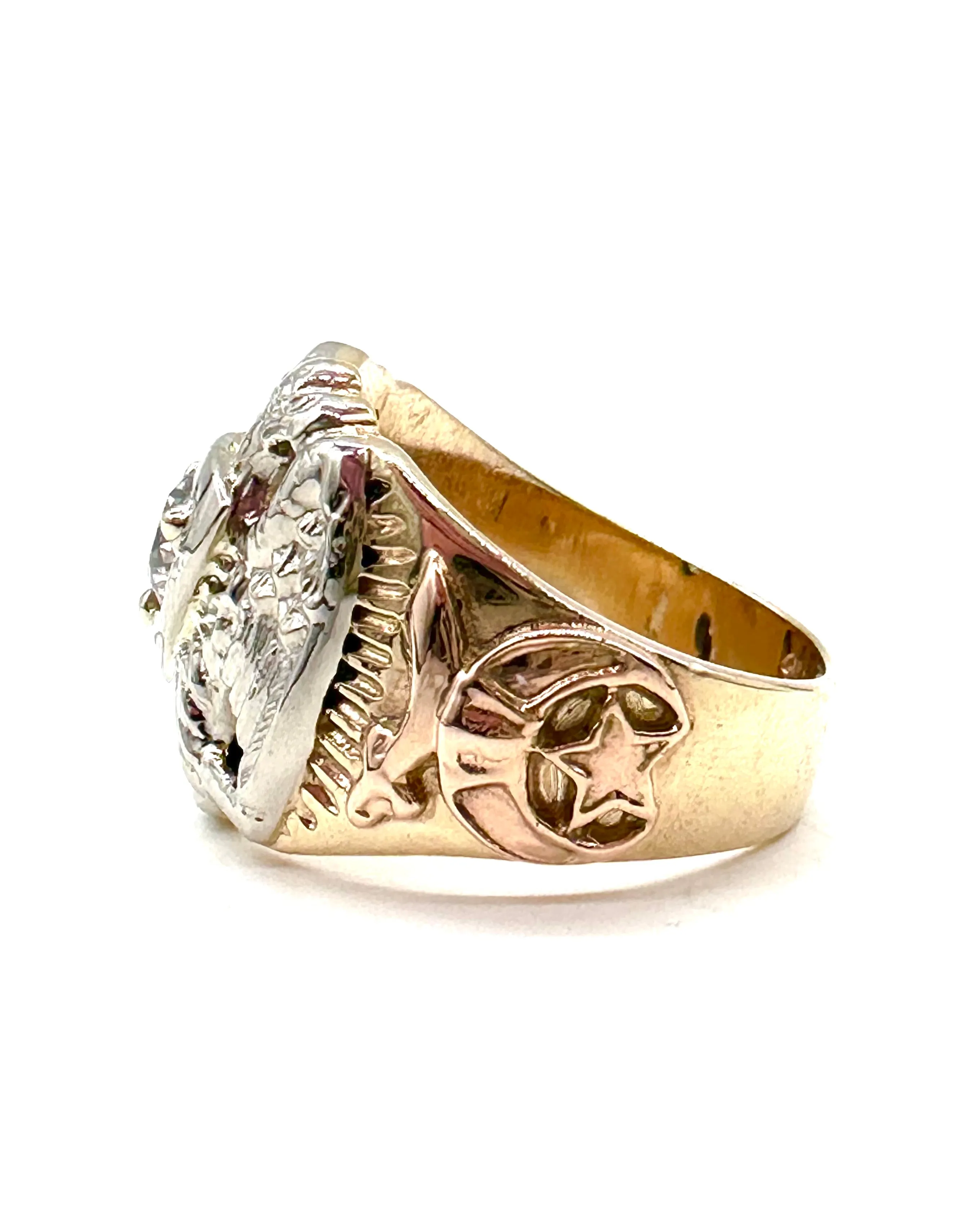Diamond Thirty- Second Degree Masonic Ring
