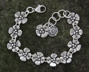 Dogwood Flower Bracelet - Small Dogwoods