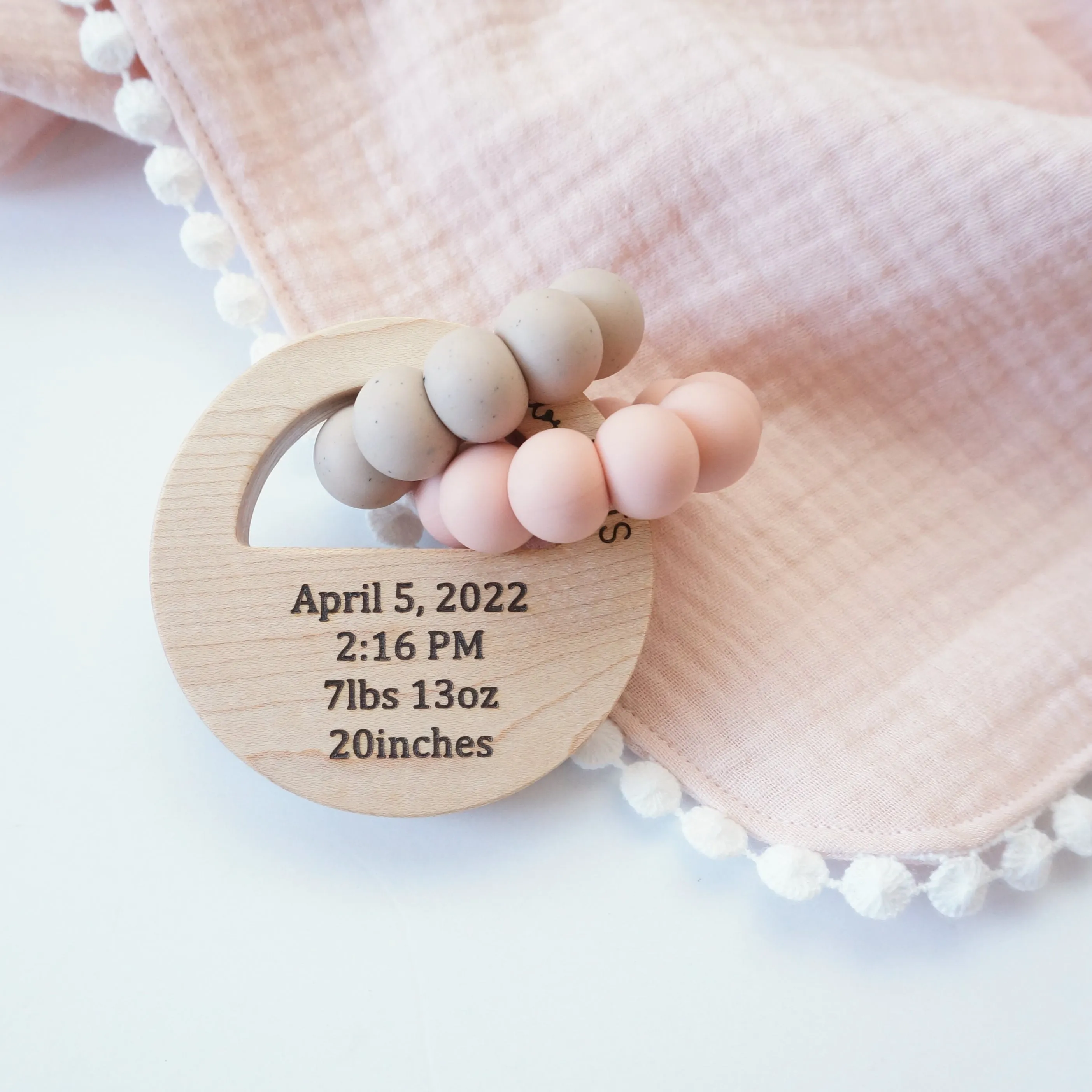 Double sided Locket teether