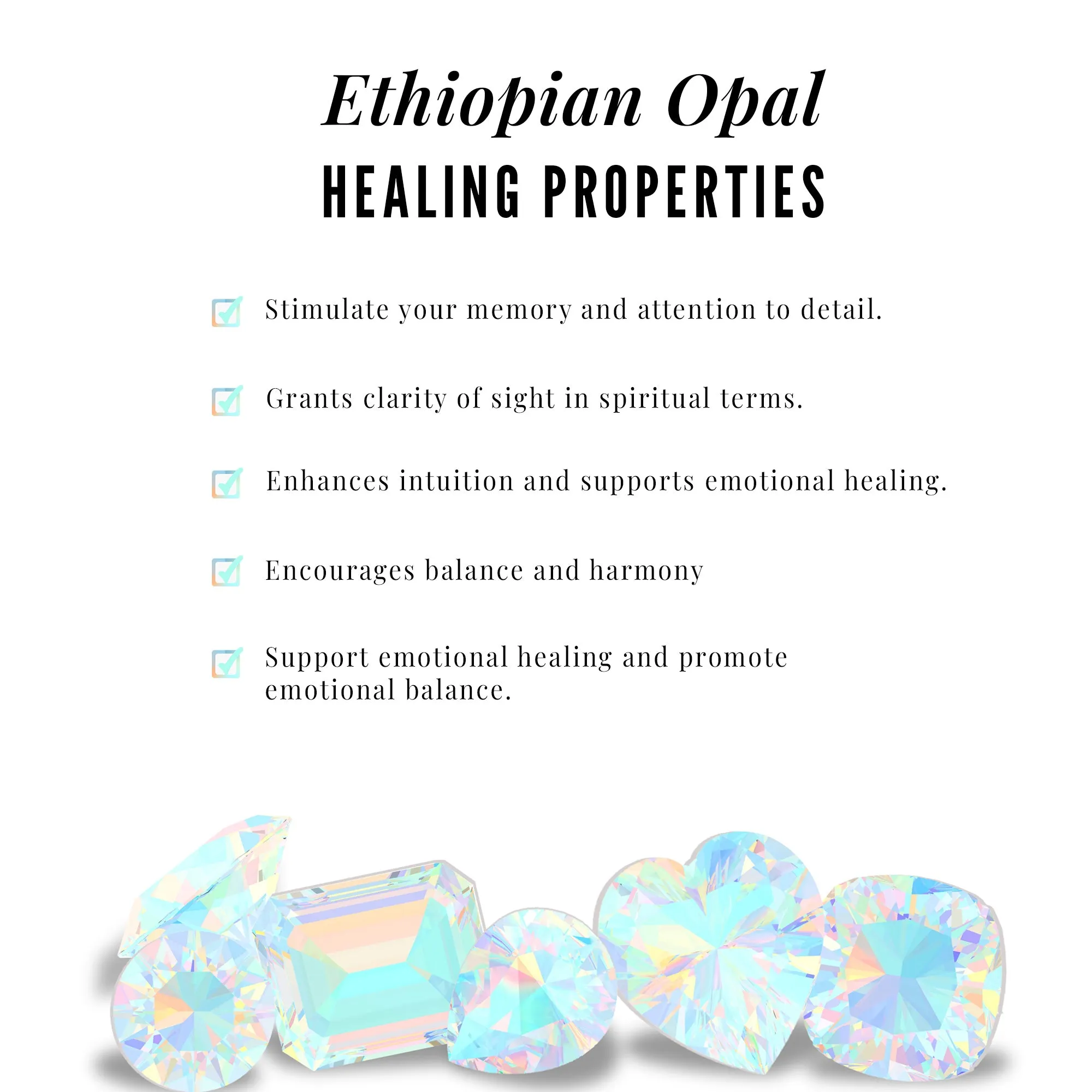 Ethiopian Opal and Diamond Ring Set