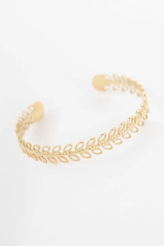 Fern Cuff Bracelet