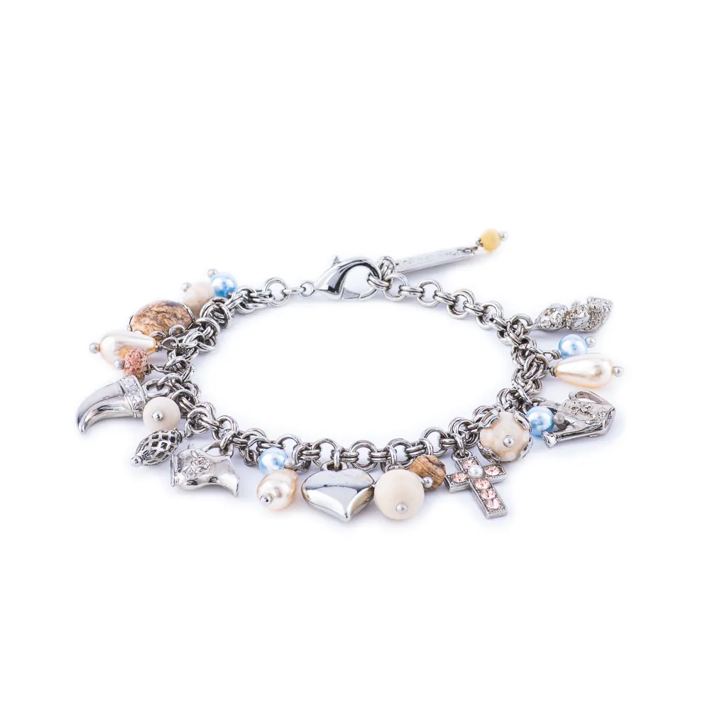 Fun Finds Charm Bracelet in "Earl Grey" *Custom*