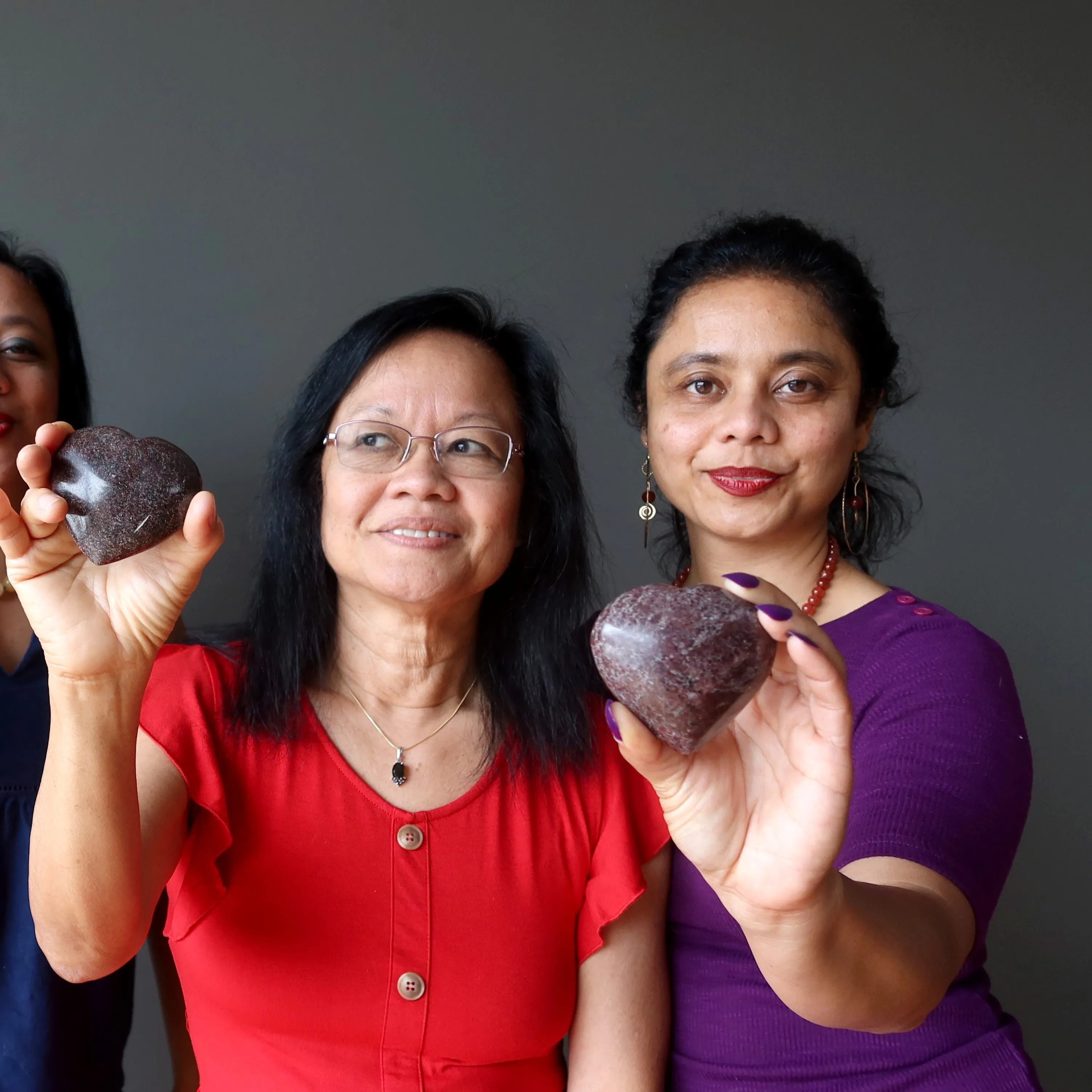 Garnet Heart Strength Bravery Red Gemstone