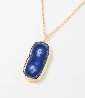Geode Pendant Necklace