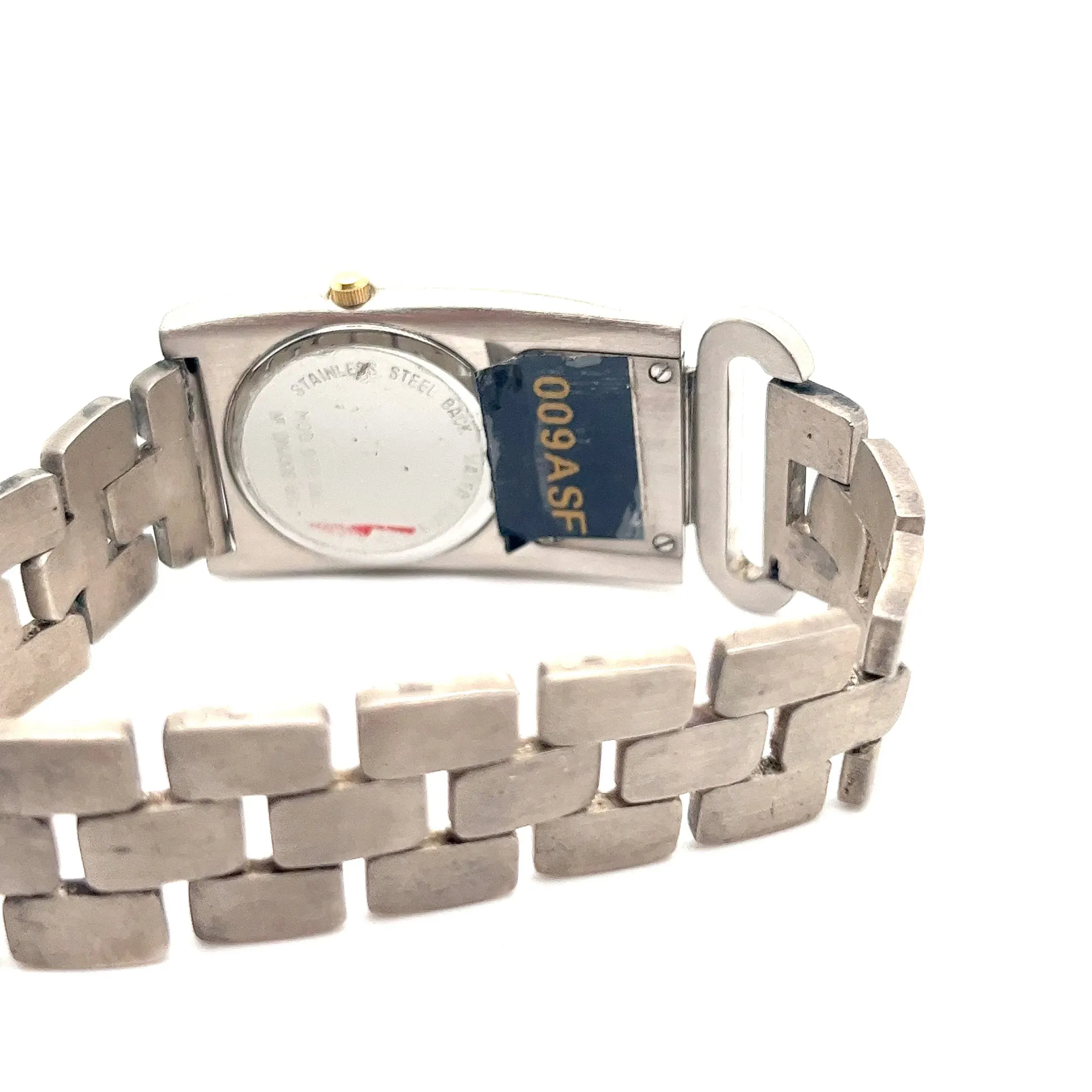 Glenn Bradford Sterling Silver Seatbelt Watch