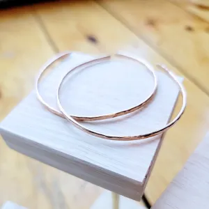 Hammered Gold Cuff