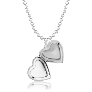 Heart Shaped Openable Photo locket Pendant Jewellery for Women & Men
