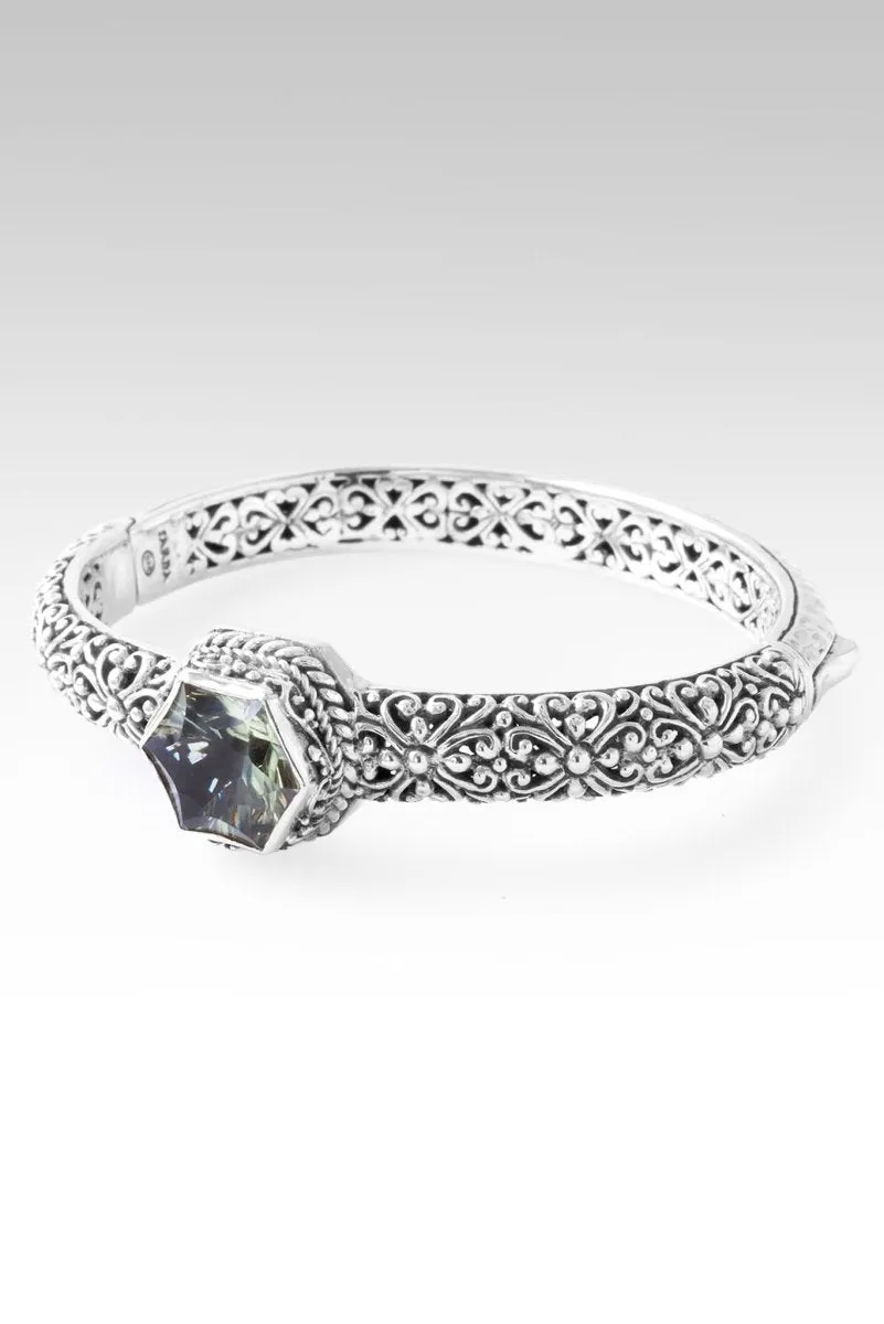 Imperfectly Perfect Bangle™ in Prasiolite