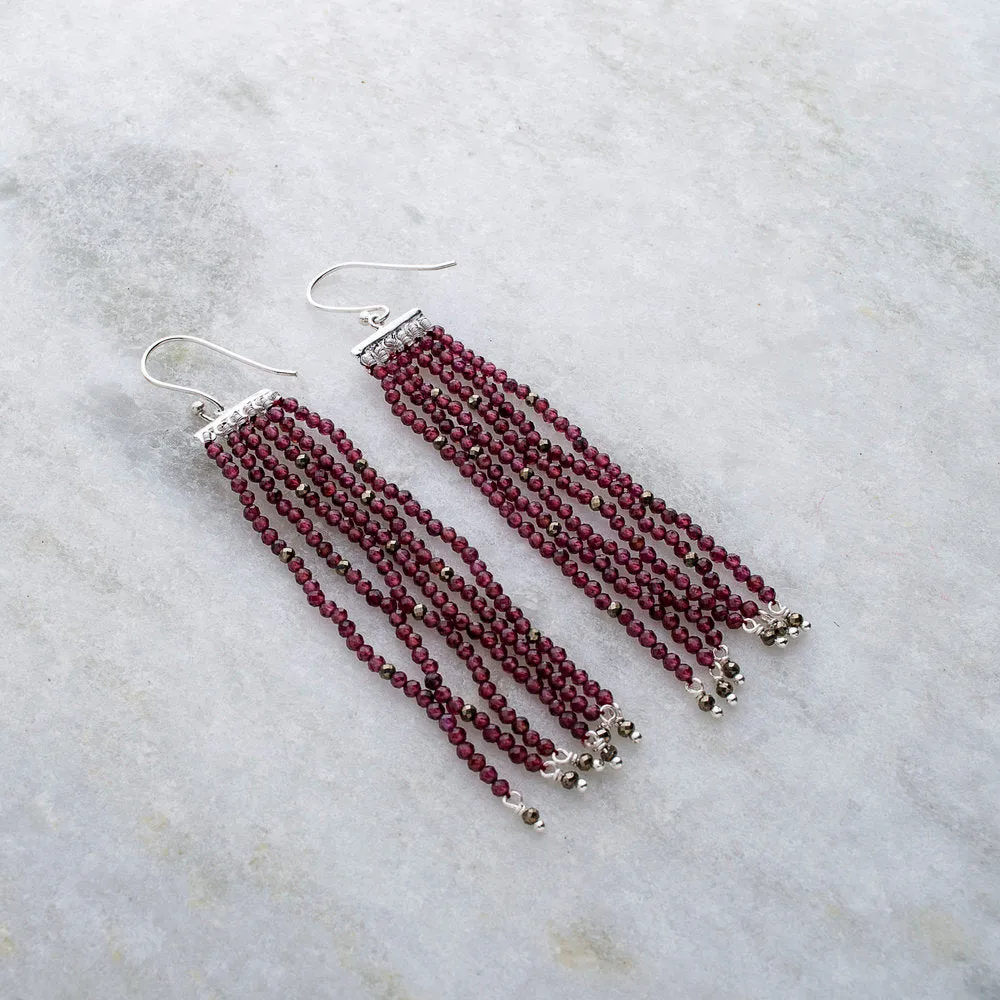 Krishna, Garnet Chandeliers