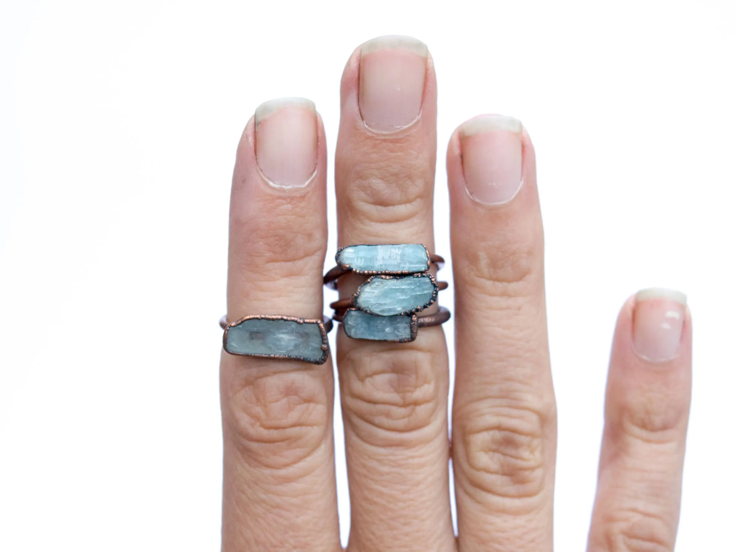 Kyanite ring | Blue Kyanite ring
