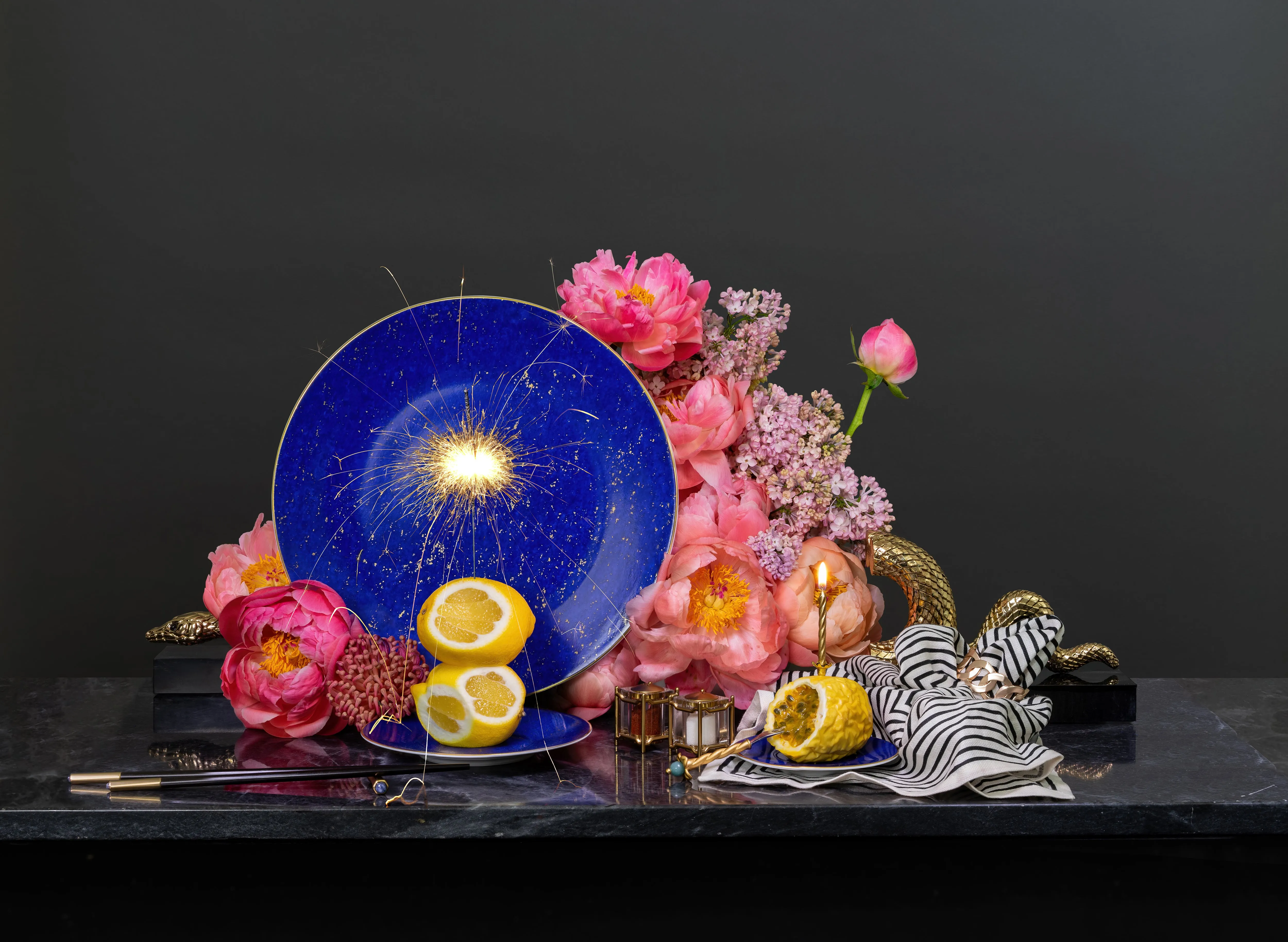 Lapis Charger / Cake Plate