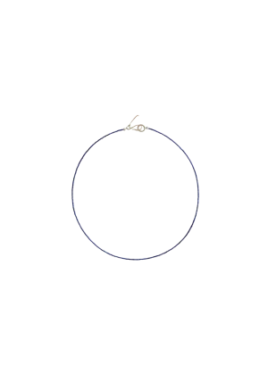Lapis Spaghetti Necklace