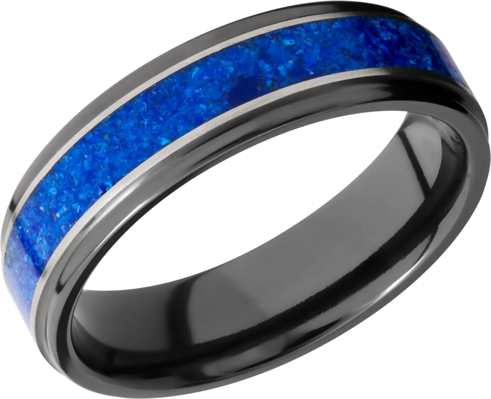 Lashbrook Zirconium Collection Zirconium 6Mm Flat Band