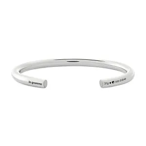 LE GRAMME MEN'S 31G STERLING SILVER POLISHED CUFF BRACELET