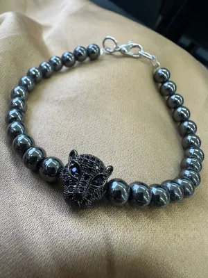 Lion quartz bracelet