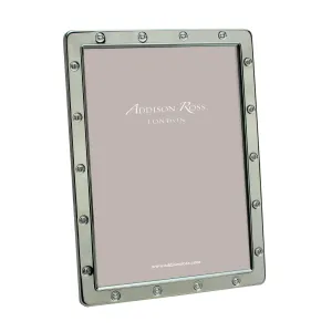 Locket Frame Silverplate 4x6