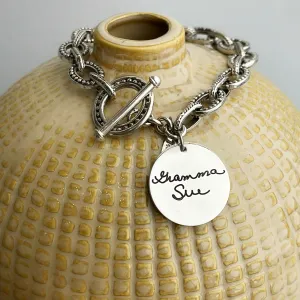 Love Links Sterling Silver Bracelet