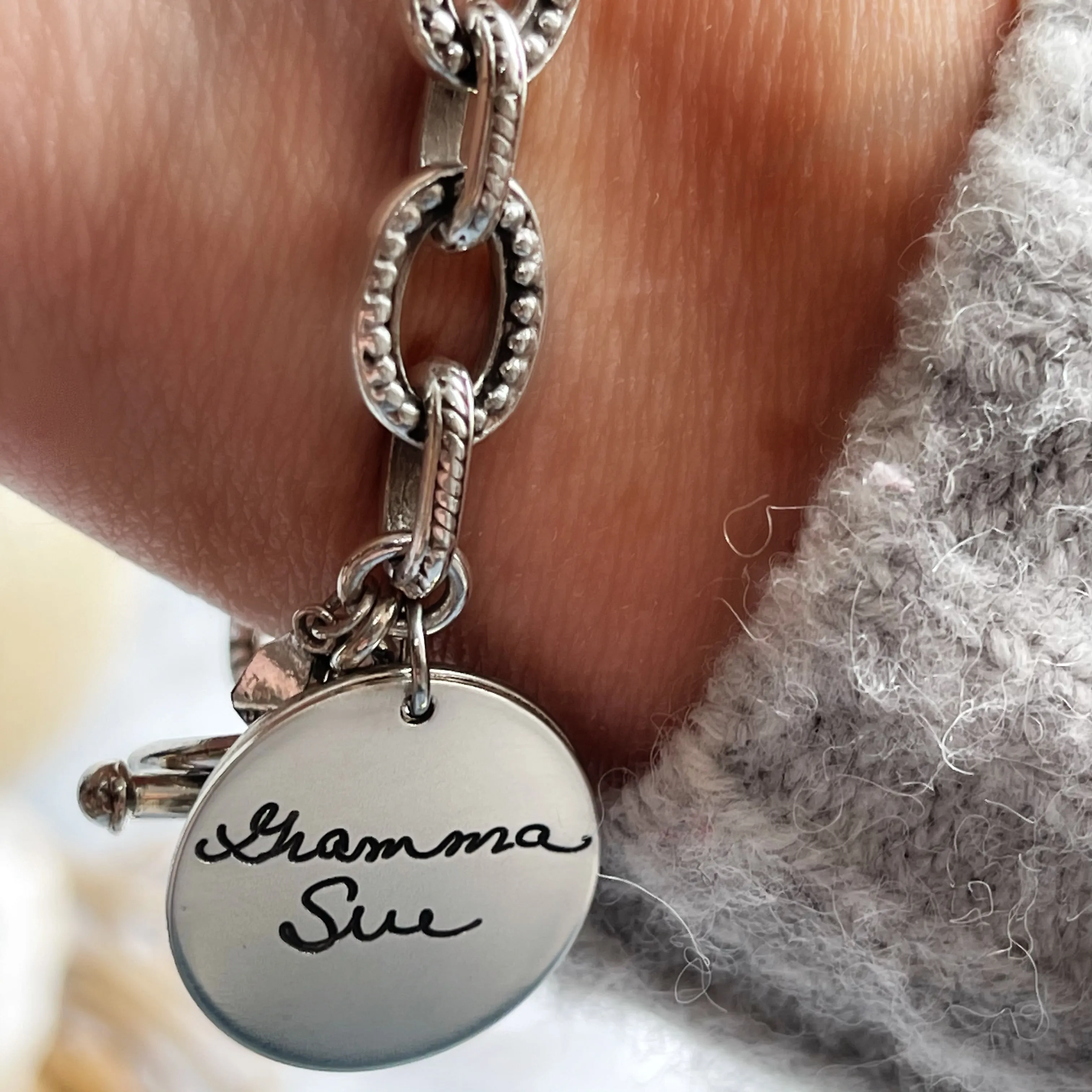 Love Links Sterling Silver Bracelet