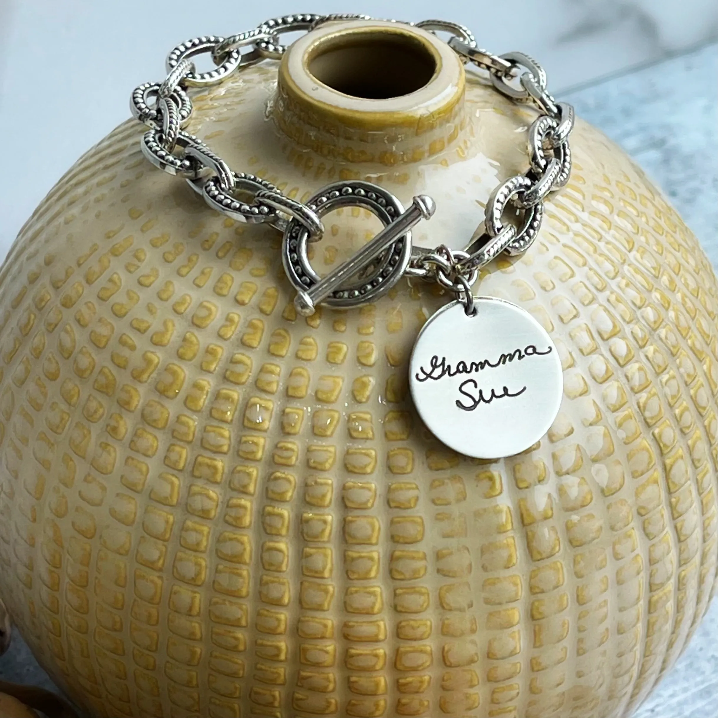 Love Links Sterling Silver Bracelet