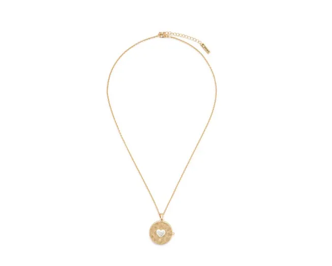 Love you Locket Necklace - Gold